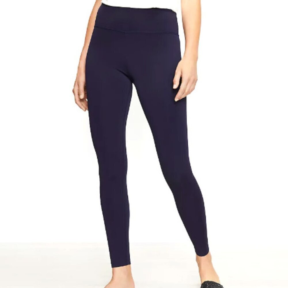 NWT Ann Taylor LOFT pants stretch Lou and Grey Women's XS Navy